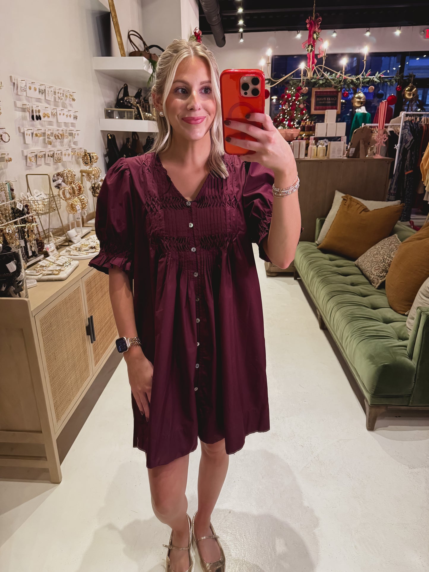 DOORBUSTER! The Pleated Top Short Dress