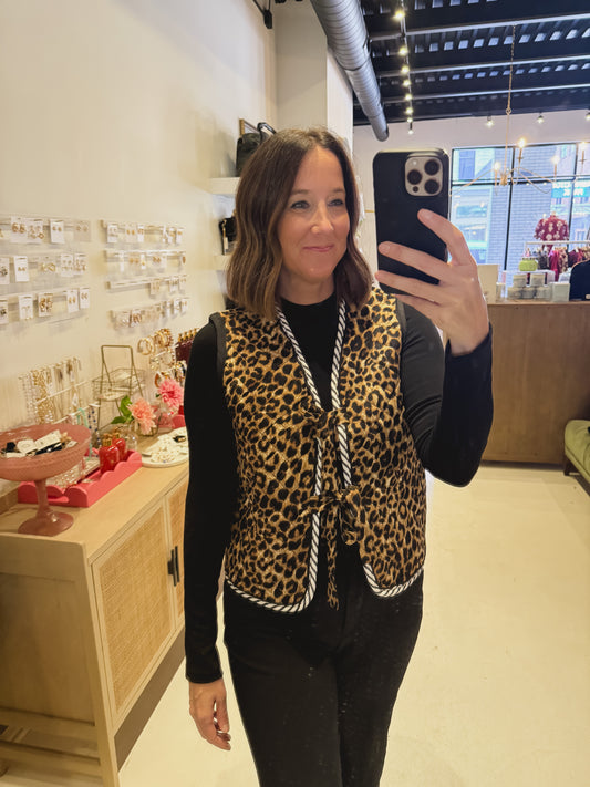 The Leopard Prowler Vest