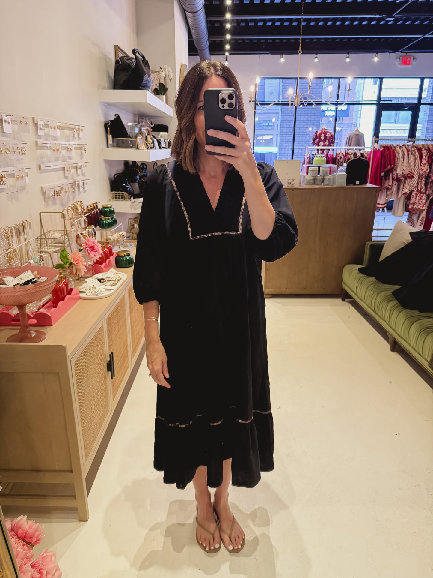 The Chic and Simple Black Dress