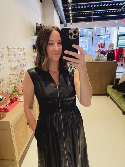 The Laurel Dress in Black