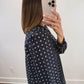 Graceful Dot Blouse