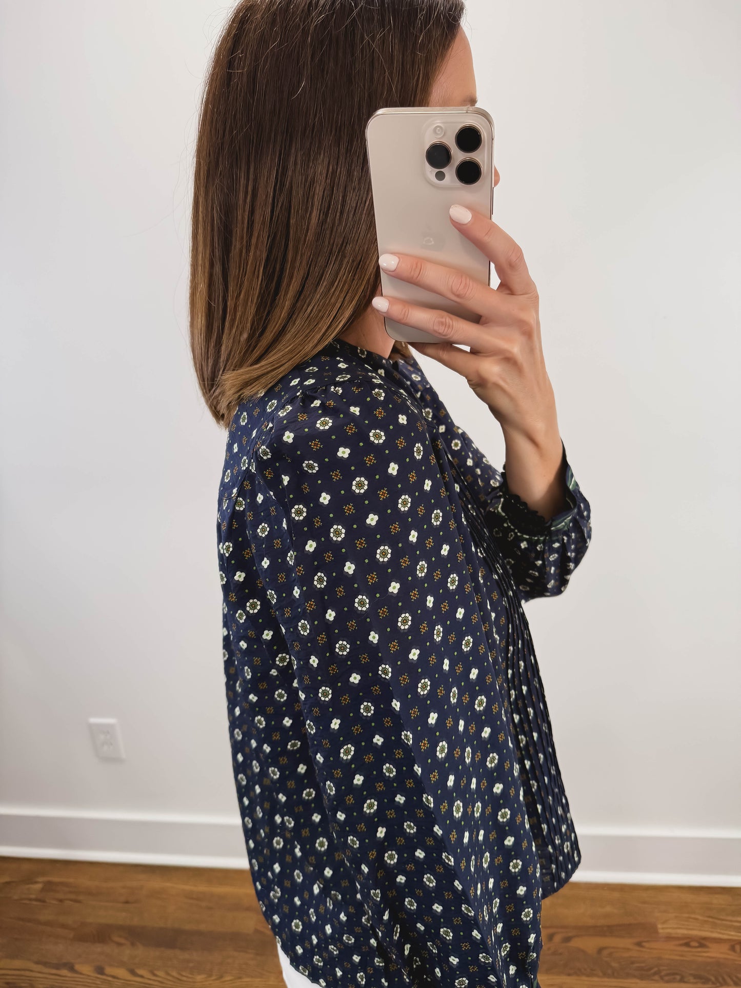 Graceful Dot Blouse