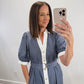 Oxford Stripe Dress