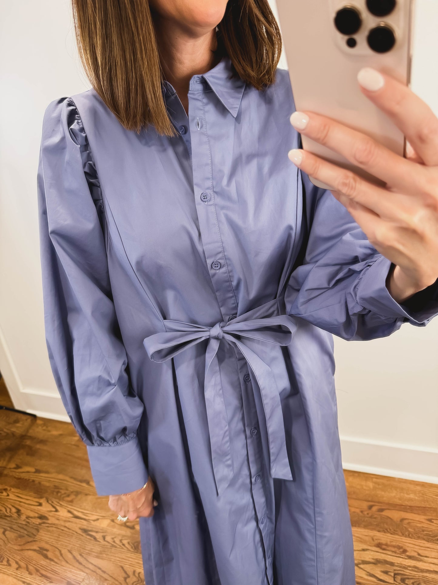 The Blue Whisper Dress