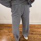 The Levi Striped Pants in Navy