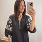 The Ashby Dress in Dark Grey