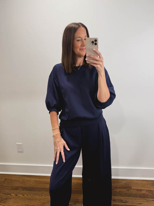 The Weekender Set in Navy