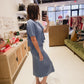 The Serene Slate Skirt