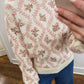 The Sweetbriar Floral Sweater in Pink