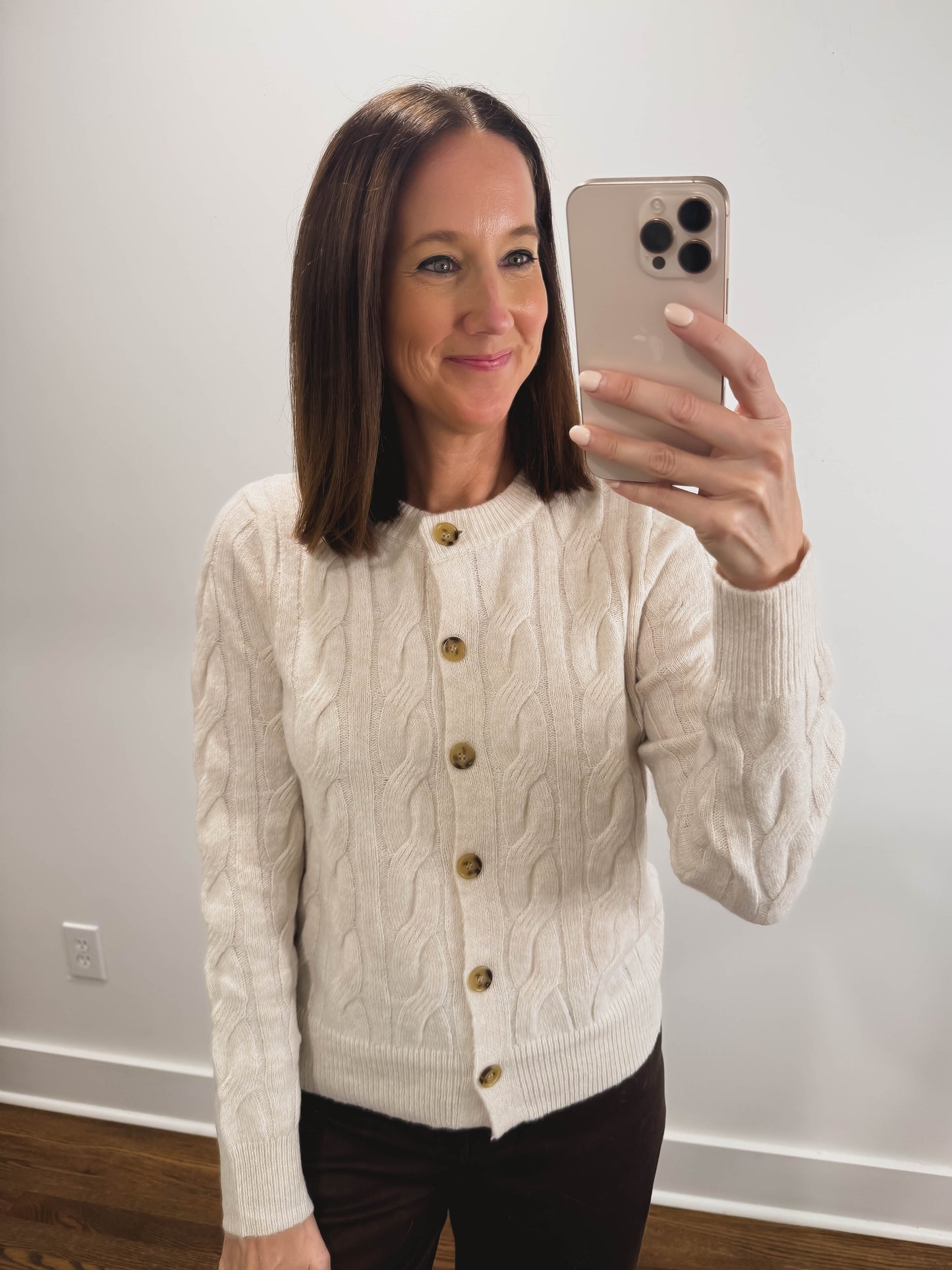 The Hearthside Cable Knit Cardigan