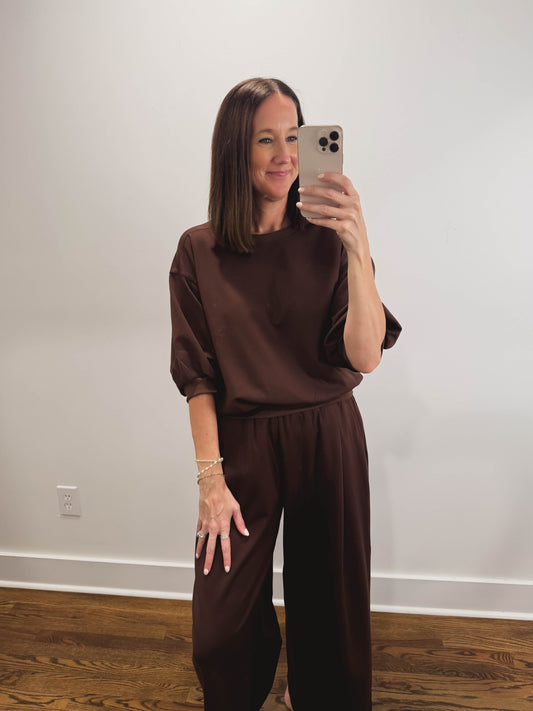 The Weekender Set in Brown