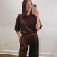 The Weekender Set in Brown