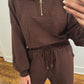 The Maple Ribbed Half-Zip Set