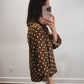 The Sienna Dot Tie Neck Top