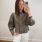 The Prairie Floral Shirt in Brown