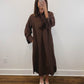 Misty Morning Dress in Brown