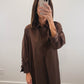 Misty Morning Dress in Brown