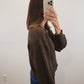 The Auburn Gold Button Cardigan