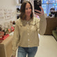 Collared Sand Cardigan