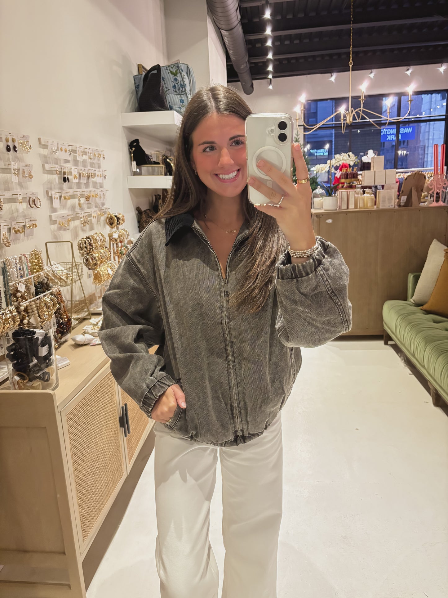 Leopard Bomber Jacket