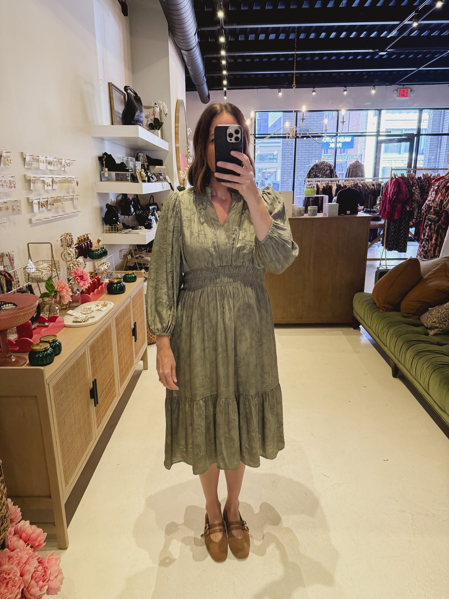 The Moss Green Midi