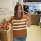 The Burnt Orange Sweater Top