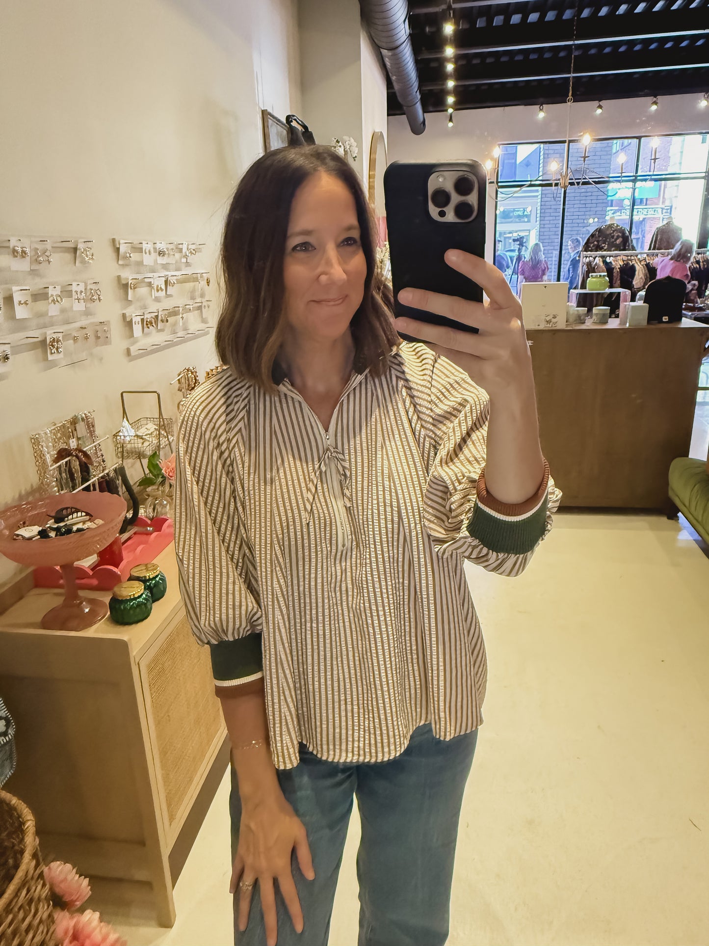 The Fall Striped Shirt