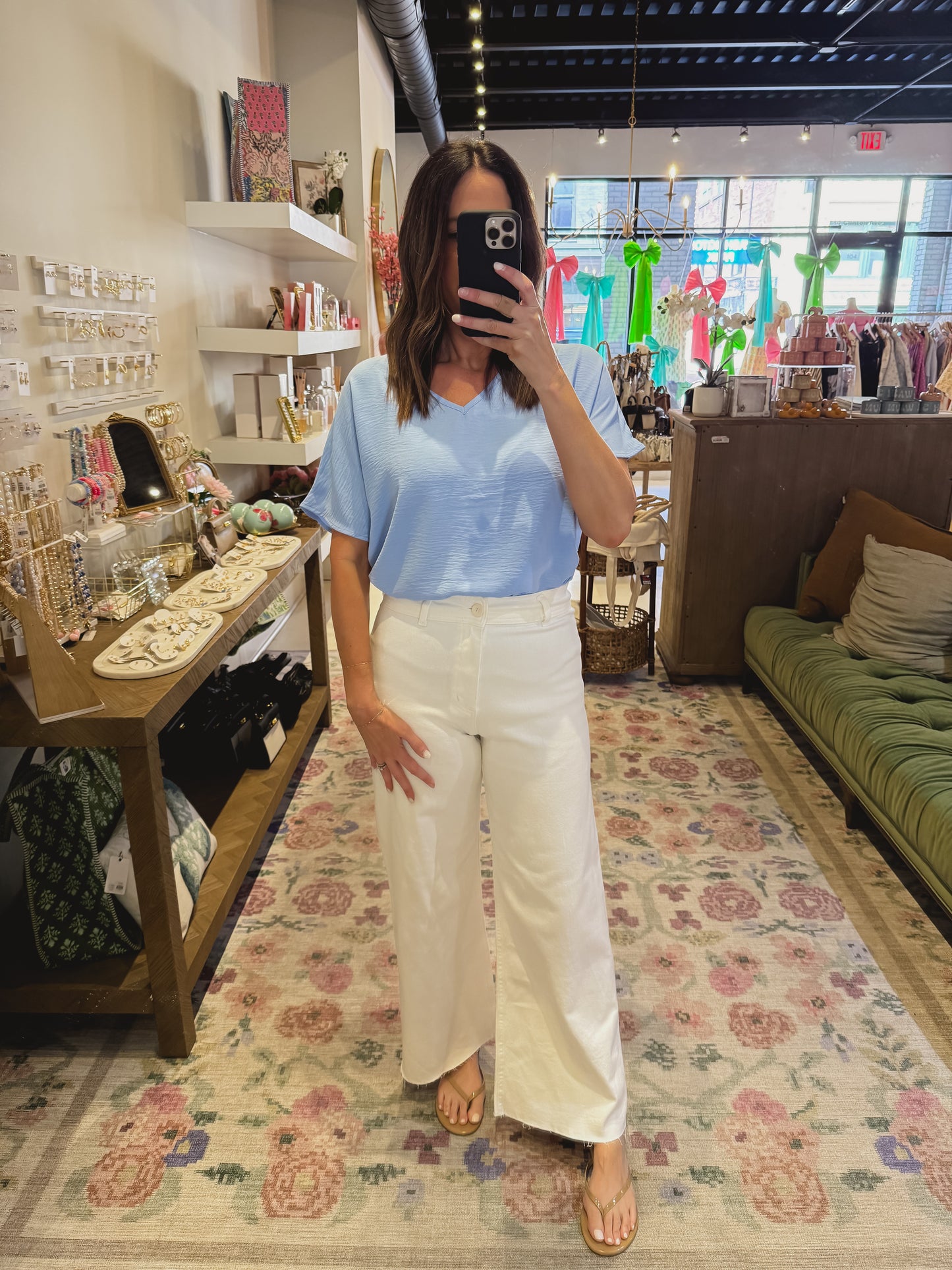The Layton Jeans in White