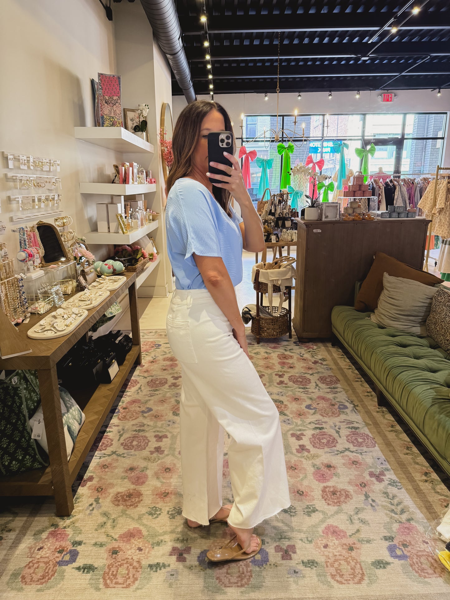 The Layton Jeans in White