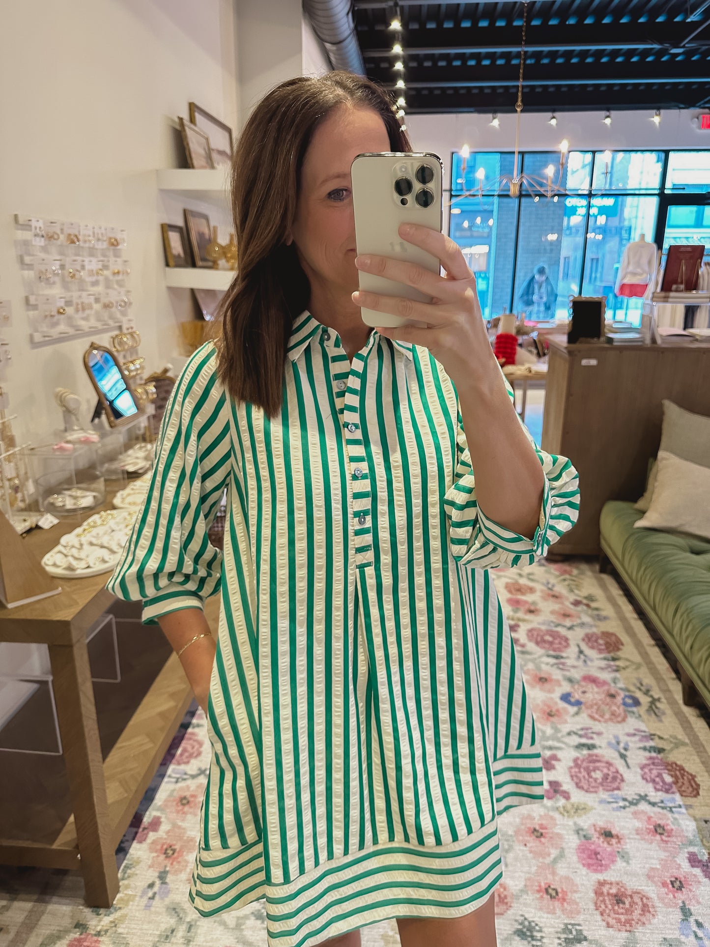 The Carolyn Striped Dress