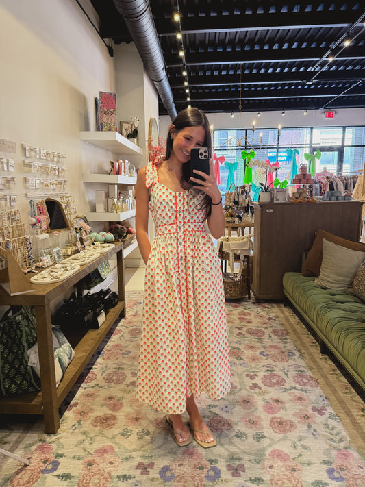 The Sydney Dress in Red