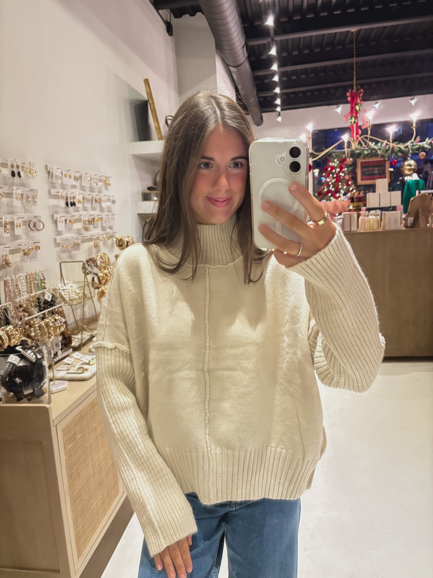 DOORBUSTER! The Cozy Cream Sweater