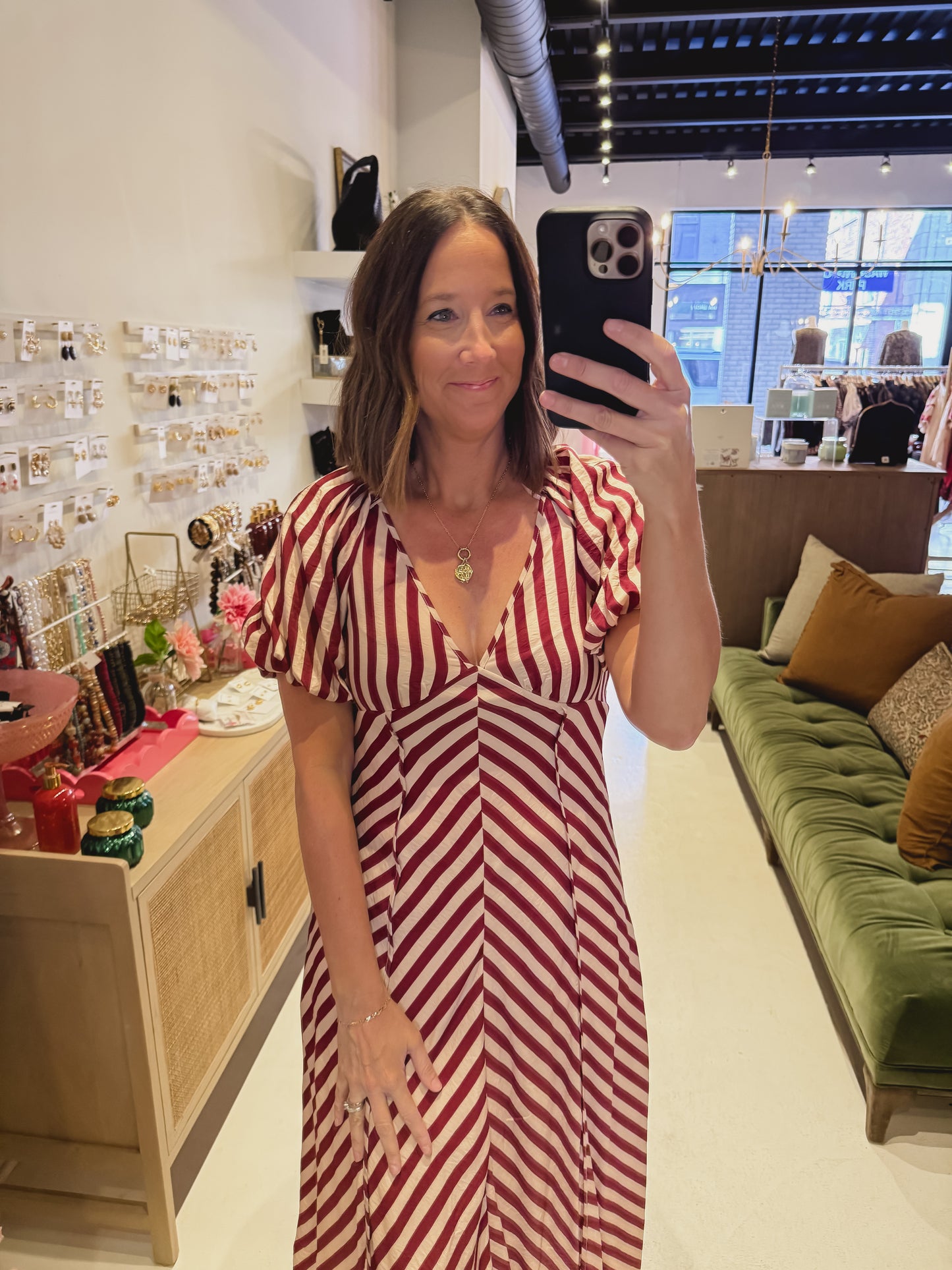 The Mulberry Bloom Midi Dress