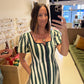 The Willow Stripe Midi Dress