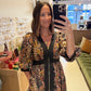 The Falling Florals Midi Dress