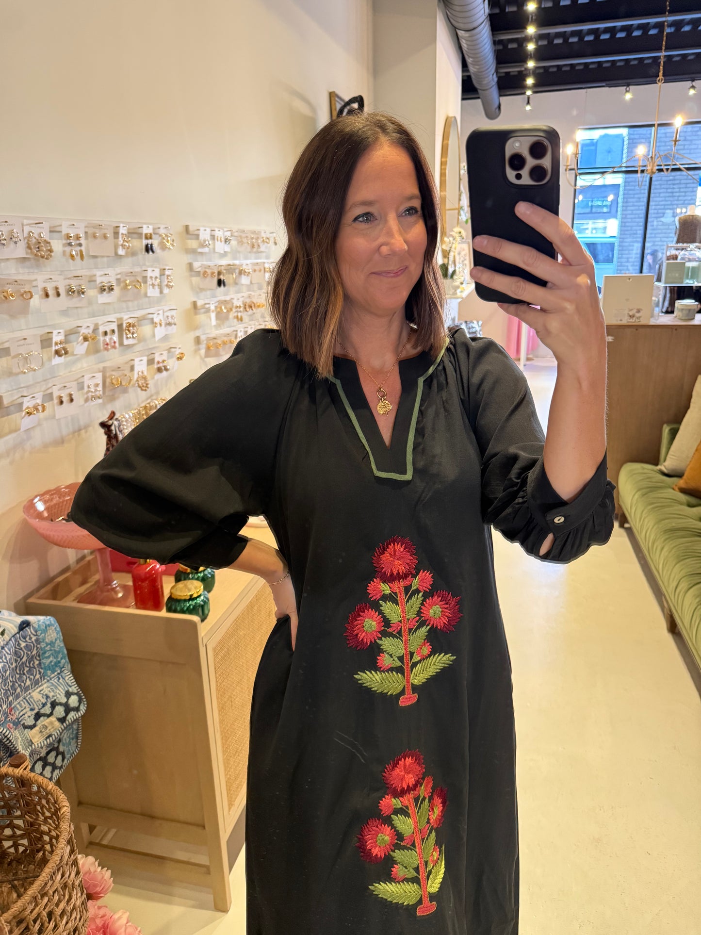 The Velvet Flora Maxi Dress