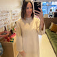 The Classic Sweater Maxi Dress in Sand