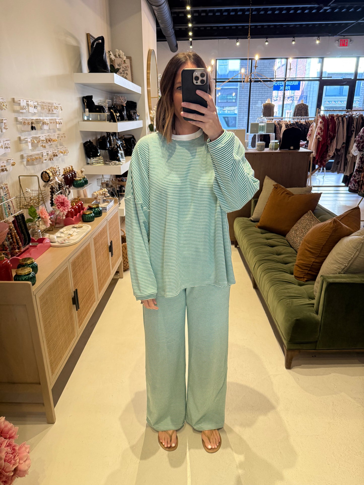The Dani Pants in Green