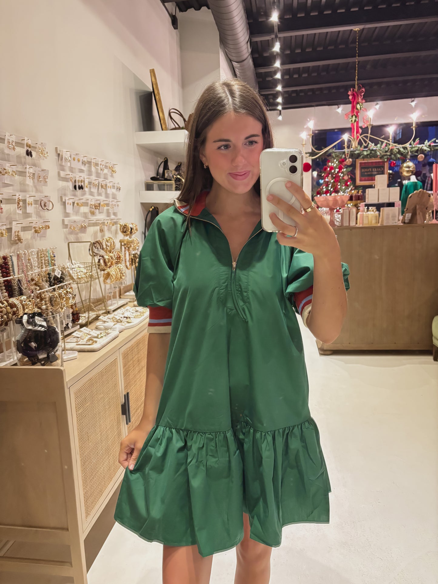 DOORBUSTER! The Green Sporty Dress