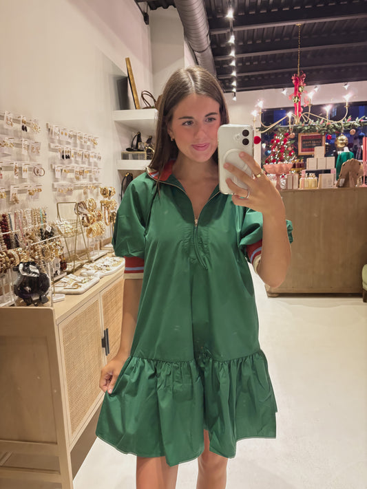 DOORBUSTER! The Green Sporty Dress