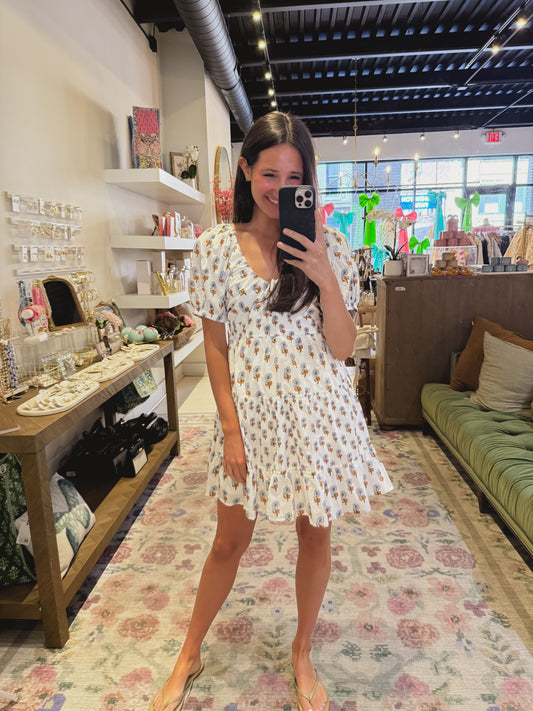 The Alexis Dress in White