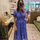 The Brenda Dress in Blue