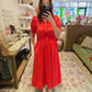 *RESTOCKED* The Molly Dress in Red