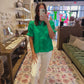 The Bella Top in Green