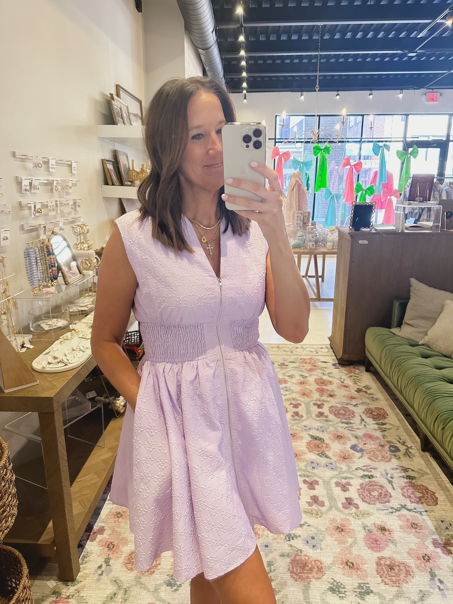 The Delilah Dress in Light Purple