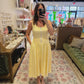 The Maddy Dress in Yellow