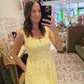 The Maddy Dress in Yellow