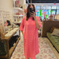 The Jessica Dress in Pink and Red