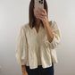 Praline Pintuck Top In Cream