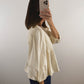 Praline Pintuck Top In Cream